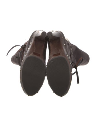 Michael Kors Suede Slouch Boots