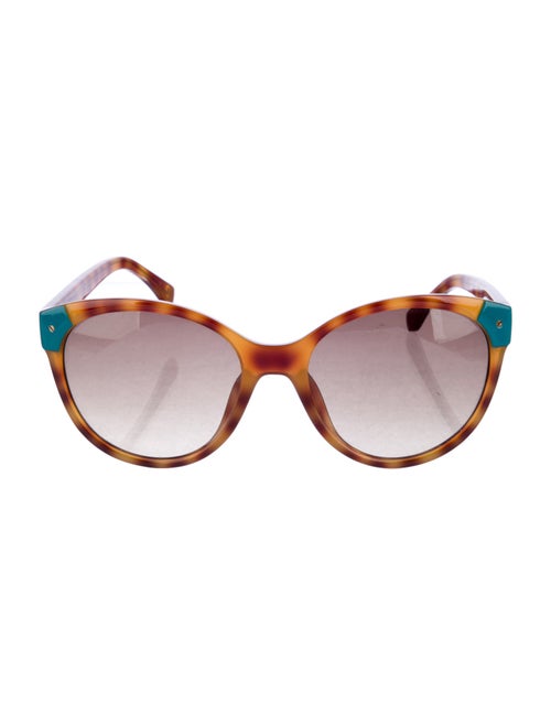 Michael Kors Round Gradient Sunglasses