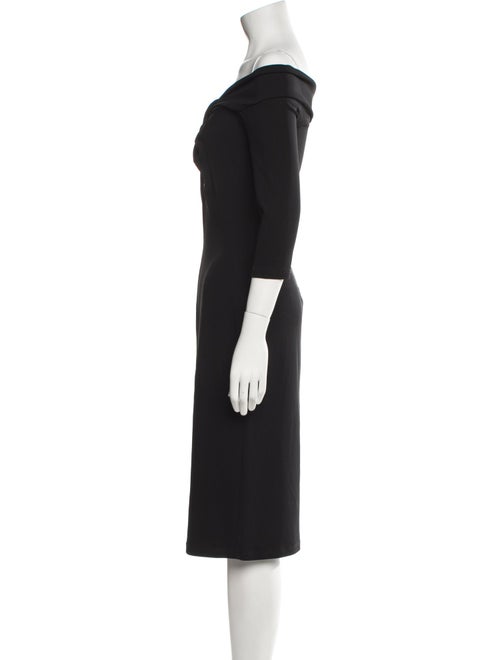 Michael Kors Off-The-Shoulder Knee-Length Dress
