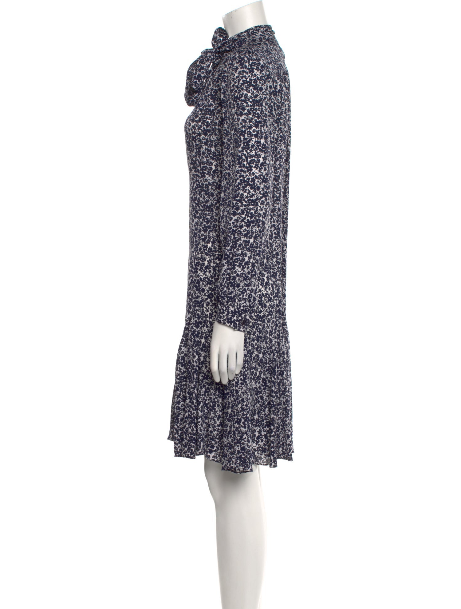 Michael Kors Silk Knee-Length Dress