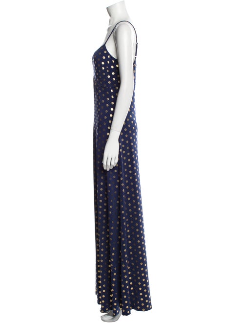 Michael Kors Polka Dot Print Long Dress w/ Tags