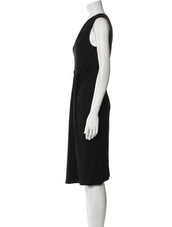 Michael Kors One-Shoulder Knee-Length Dress