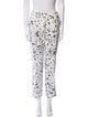 Michael Kors Printed Straight Leg Pants