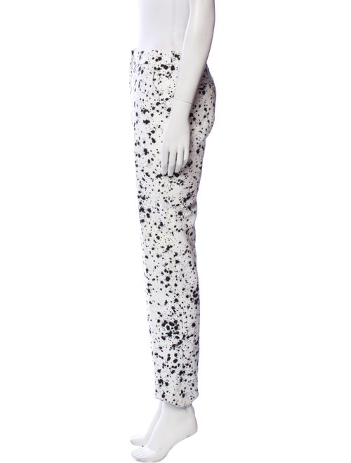 Michael Kors Printed Straight Leg Pants