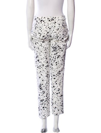 Michael Kors Printed Straight Leg Pants