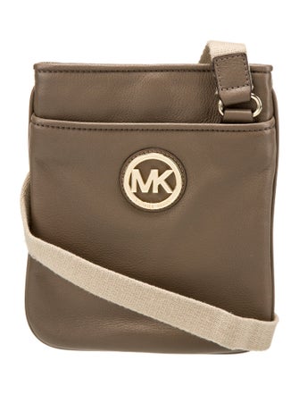 Michael Kors Leather Bucket Bag