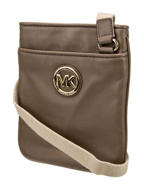 Michael Kors Leather Bucket Bag