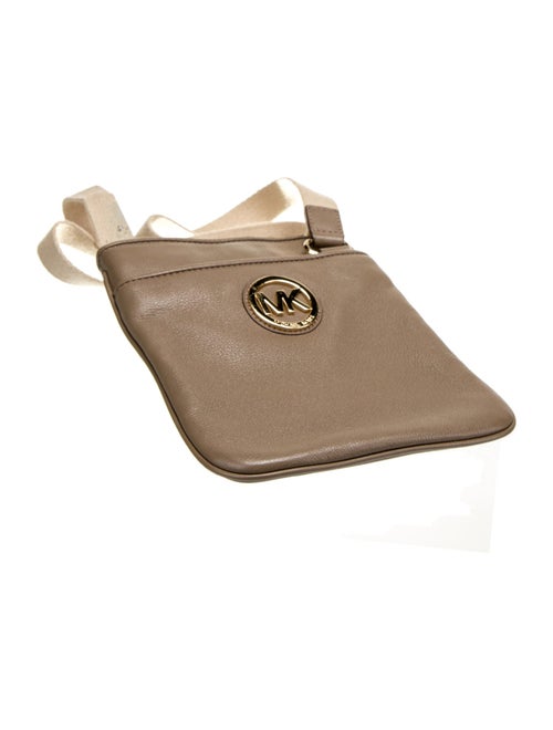 Michael Kors Leather Bucket Bag