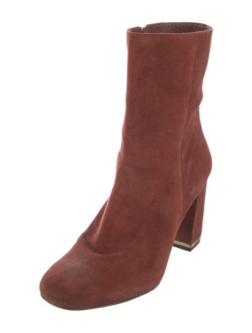 Michael Kors Suede Chain-Link Accents Boots