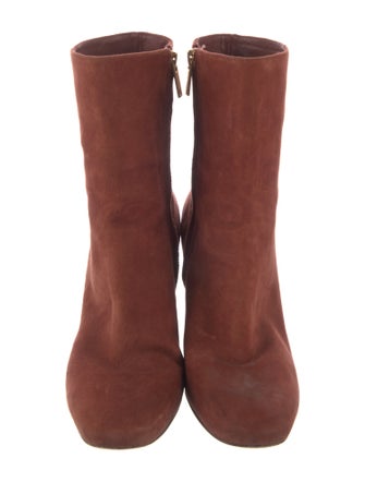 Michael Kors Suede Chain-Link Accents Boots