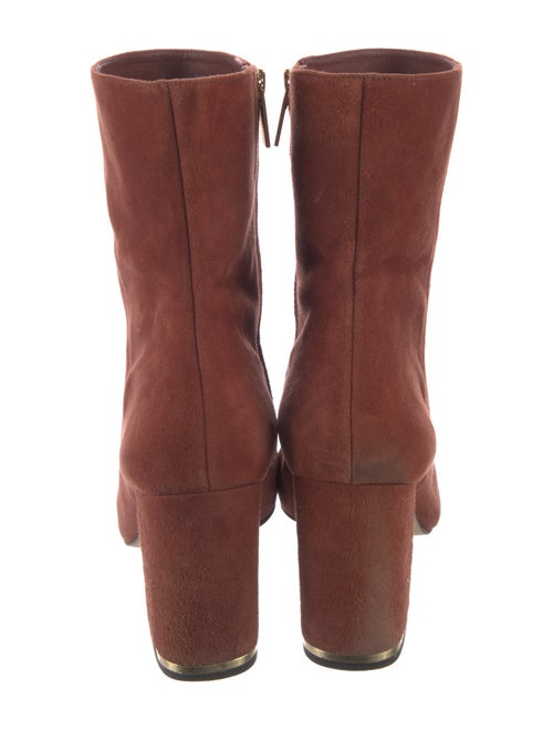 Michael Kors Suede Chain-Link Accents Boots