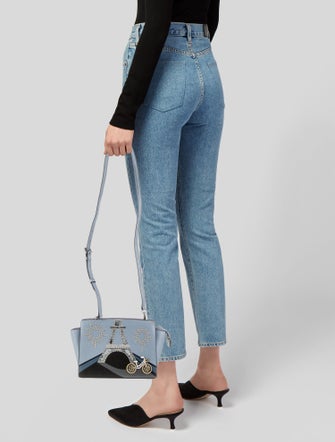 Michael Kors Leather Crossbody Bag