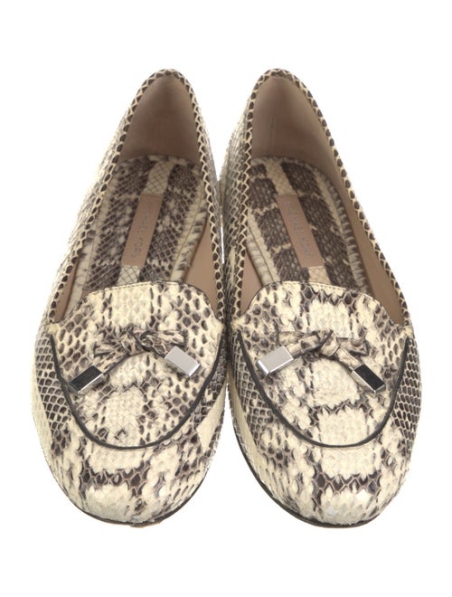 Michael Kors Python Animal Print Ballet Flats