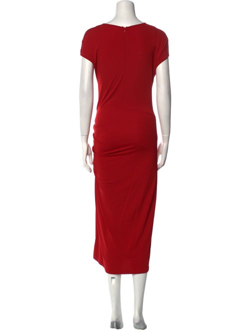 Michael Kors Crew Neck Long Dress