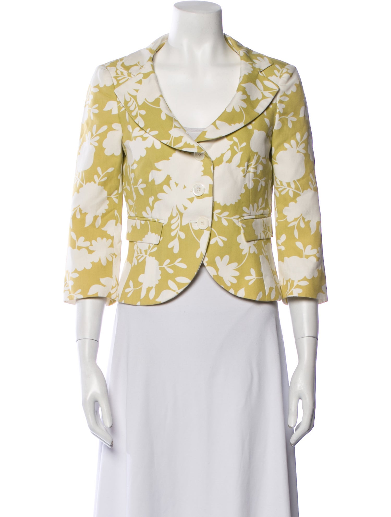 Michael Kors Floral Print Jacket