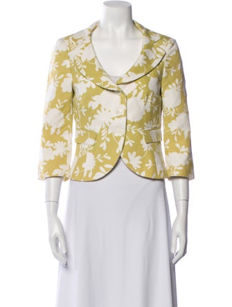 Michael Kors Floral Print Jacket