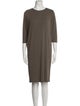 Michael Kors Scoop Neck Mini Dress