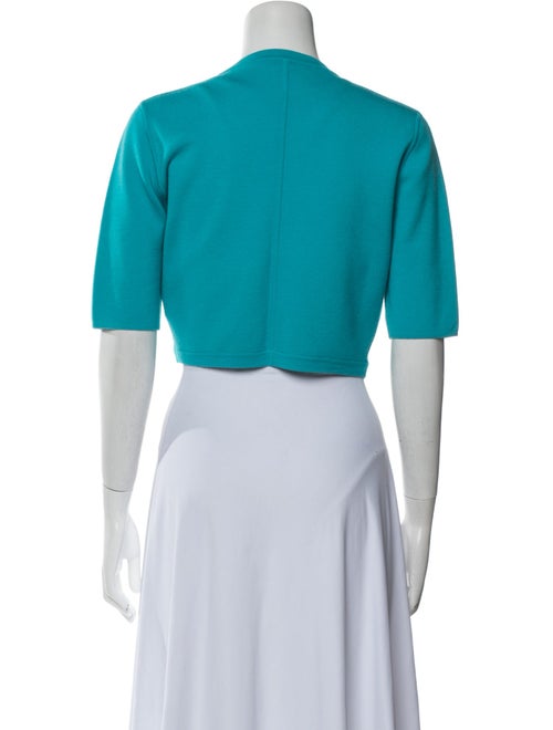 Michael Kors Wool Open Front Crop Top