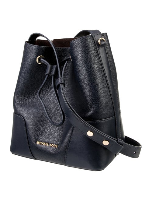 Michael Kors Leather Bucket Bag