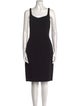 Michael Kors Virgin Wool Knee-Length Dress