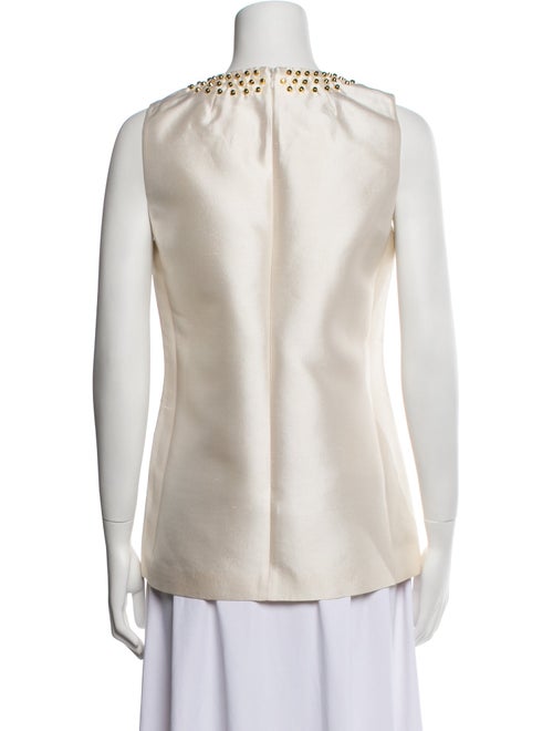 Michael Kors Wool Scoop Neck Top