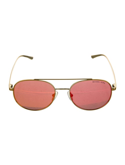 Michael Kors Aviator Mirrored Sunglasses