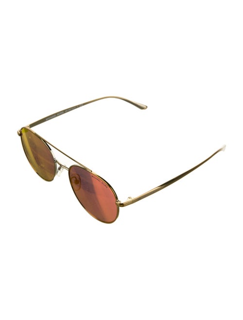Michael Kors Aviator Mirrored Sunglasses