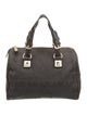 Michael Kors Canvas Top Handle Bag