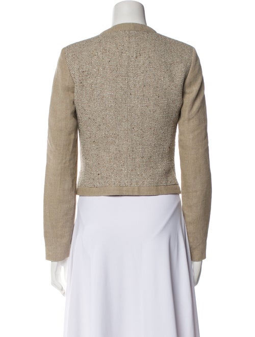 Michael Kors Tweed Pattern Evening Jacket