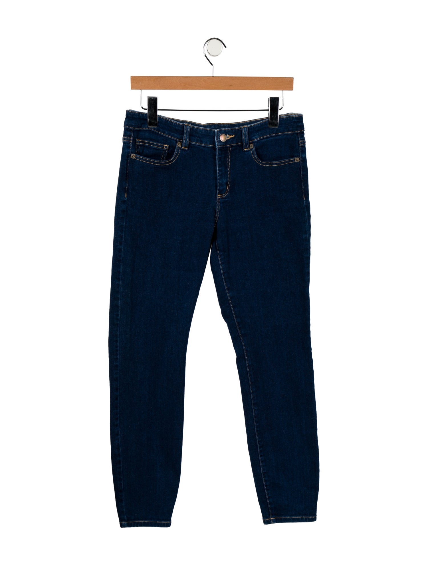 Michael Kors Mid-Rise Skinny Leg Jeans