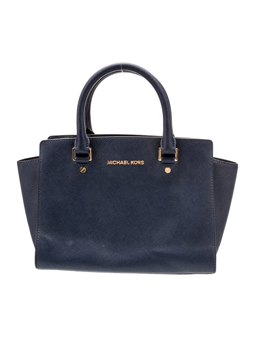Michael Kors Saffiano Leather Top Handle Bag