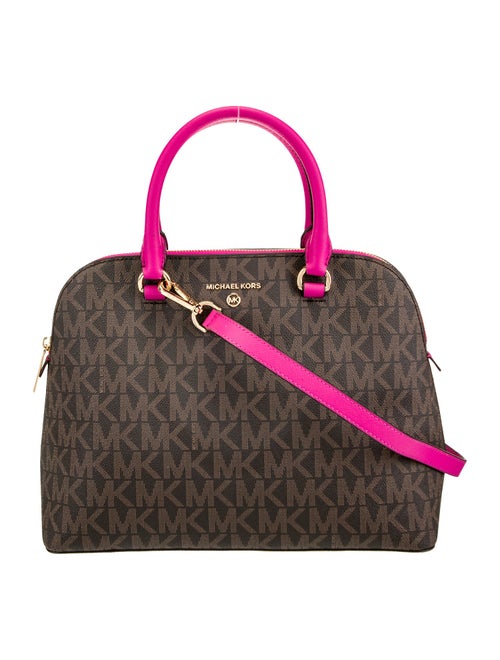 Michael Kors Leather Top Handle Bag