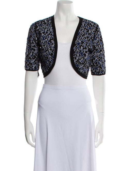 Michael Kors Floral Print Bolero