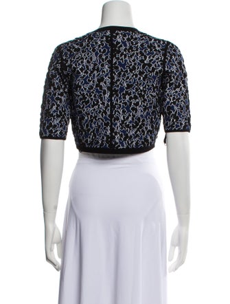 Michael Kors Floral Print Bolero