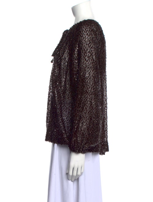 Michael Kors Silk Printed Blouse