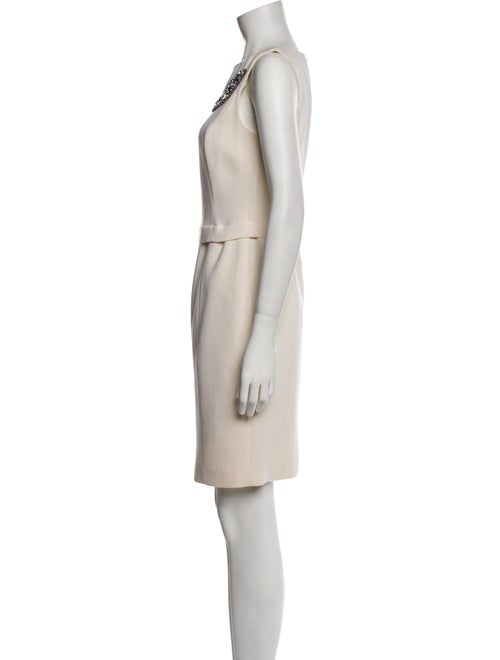 Michael Kors Bateau Neckline Mini Dress