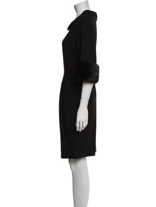Michael Kors Cowl Neck Knee-Length Dress