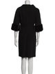 Michael Kors Cowl Neck Knee-Length Dress