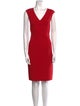 Michael Kors Virgin Wool Knee-Length Dress