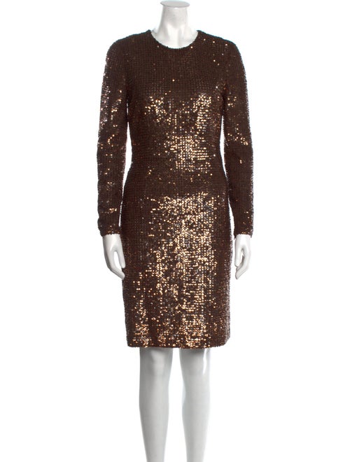 Michael Kors Crew Neck Mini Dress