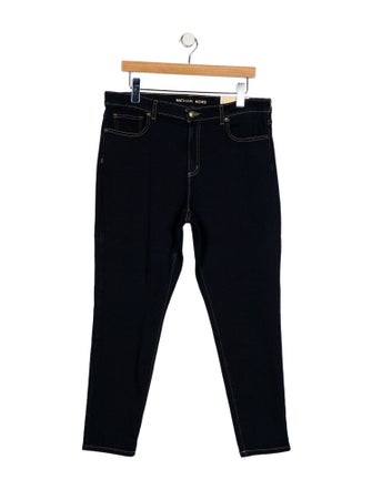 Michael Kors Mid-Rise Skinny Leg Jeans
