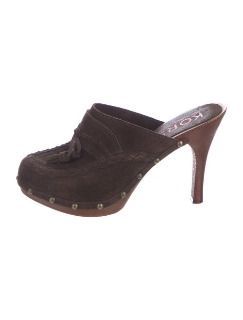 Michael Kors Suede Studded Accents Mules