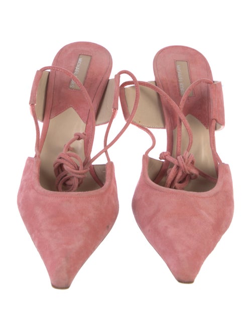Michael Kors Suede Slingback Pumps
