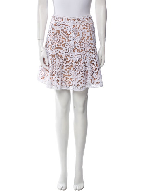 Michael Kors Floral Print Mini Skirt