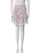 Michael Kors Floral Print Mini Skirt