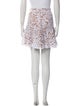 Michael Kors Floral Print Mini Skirt