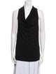 Michael Kors Cowl Neck Sleeveless Top