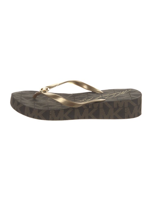 Michael Kors Rubber Flip Flops