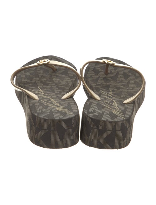 Michael Kors Rubber Flip Flops