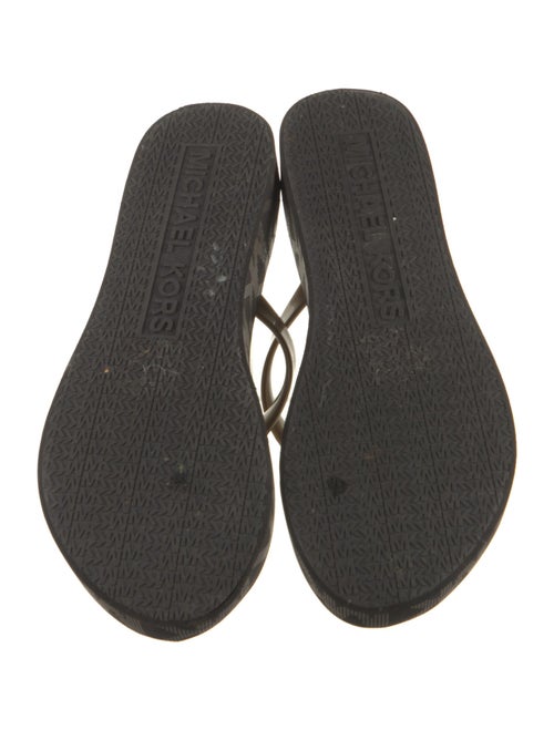 Michael Kors Rubber Flip Flops